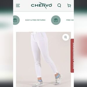 Chervo White Gold Pants